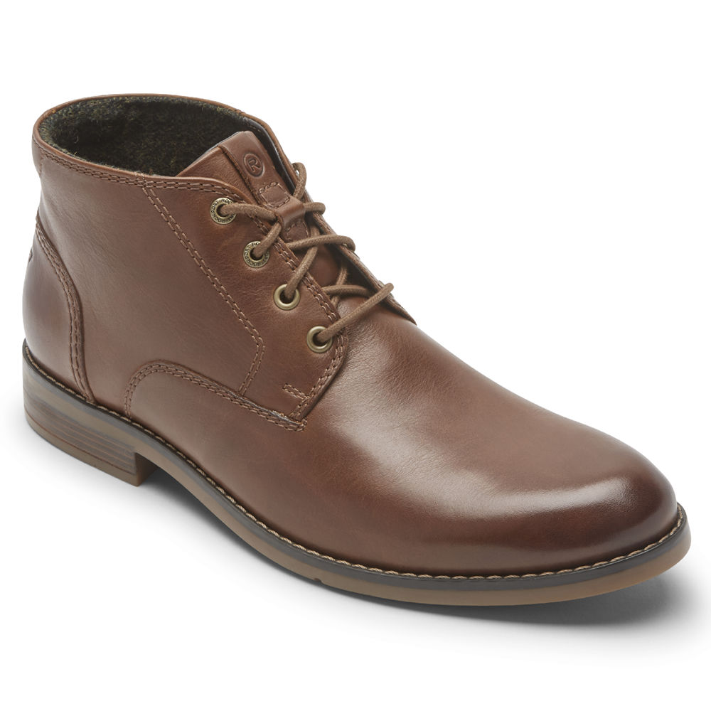 Rockport Mens Colden Chukka - Boots Brown - HLN835967